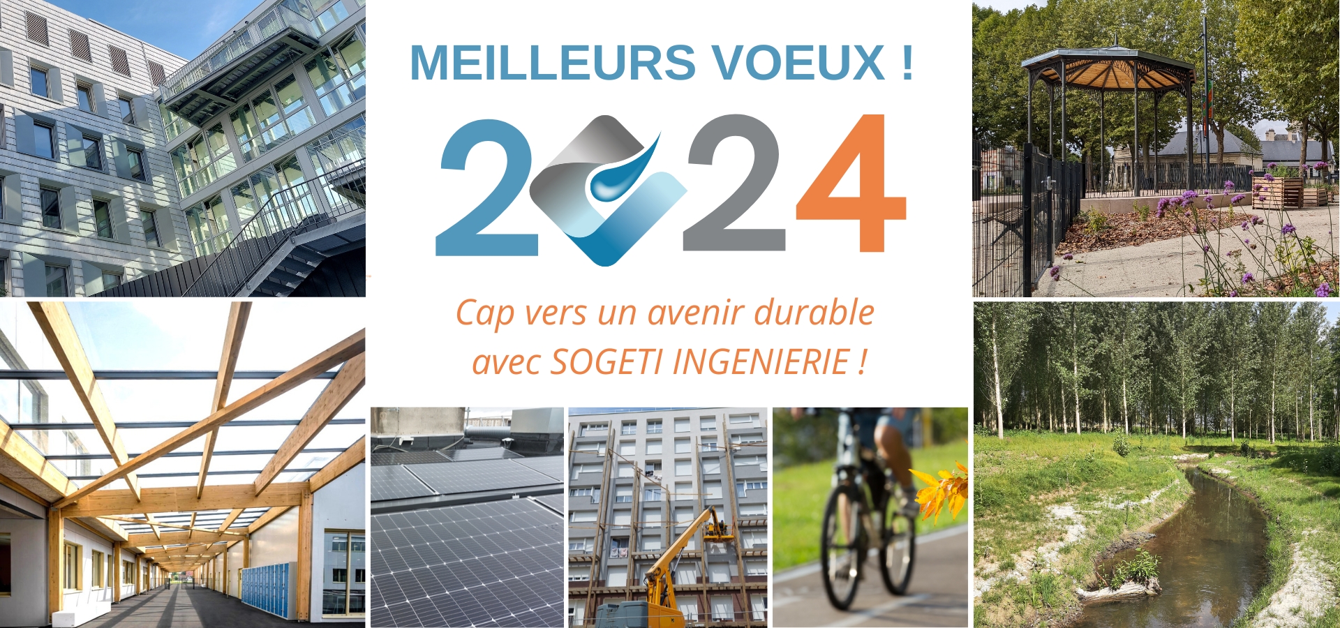 Bonne année 2024 ! Pour une année pleine de projets !